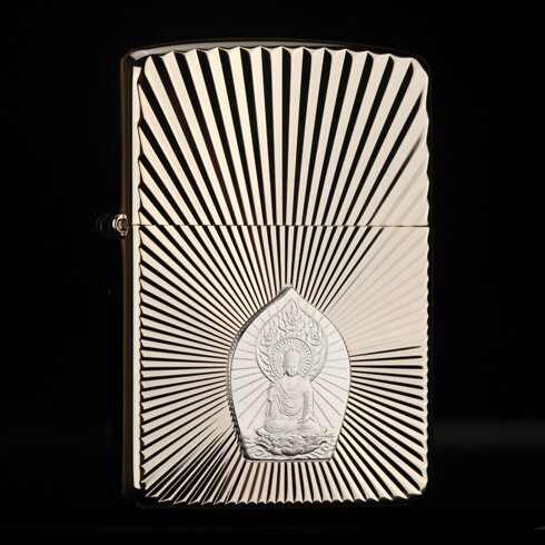 美国原装正品 ZIPPO打火机 日版纯银 162WG-释迦牟尼如来 限量版