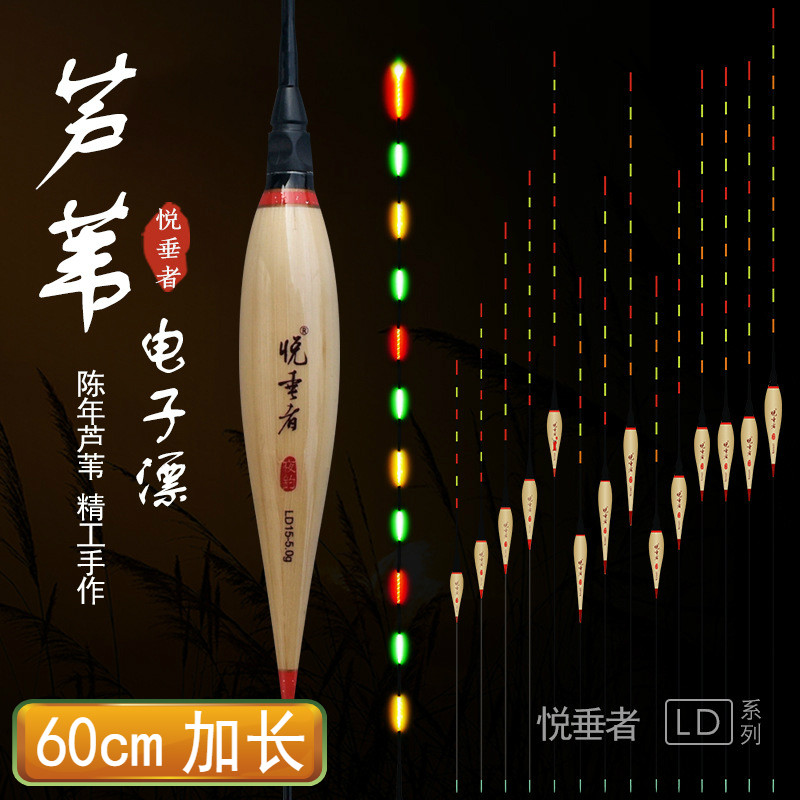 60cm加长电子漂芦苇漂黑坑竞技