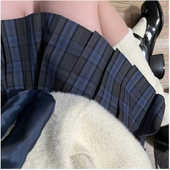 一封信 原创jk格裙校供感jk制服裙高腰百褶裙学院风半身短裙 涔