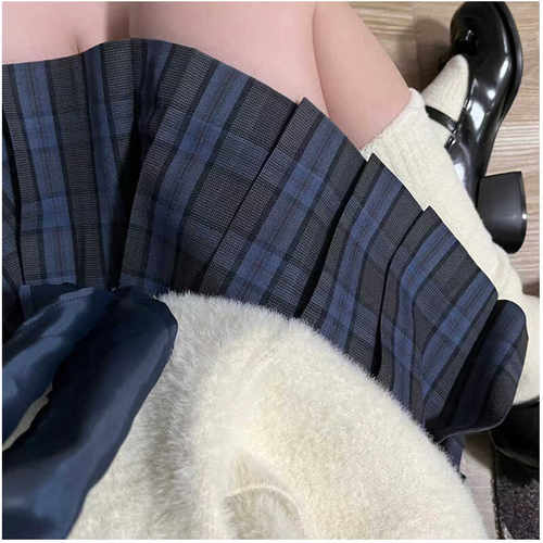 格裙套装基础款刺绣jk制服原创