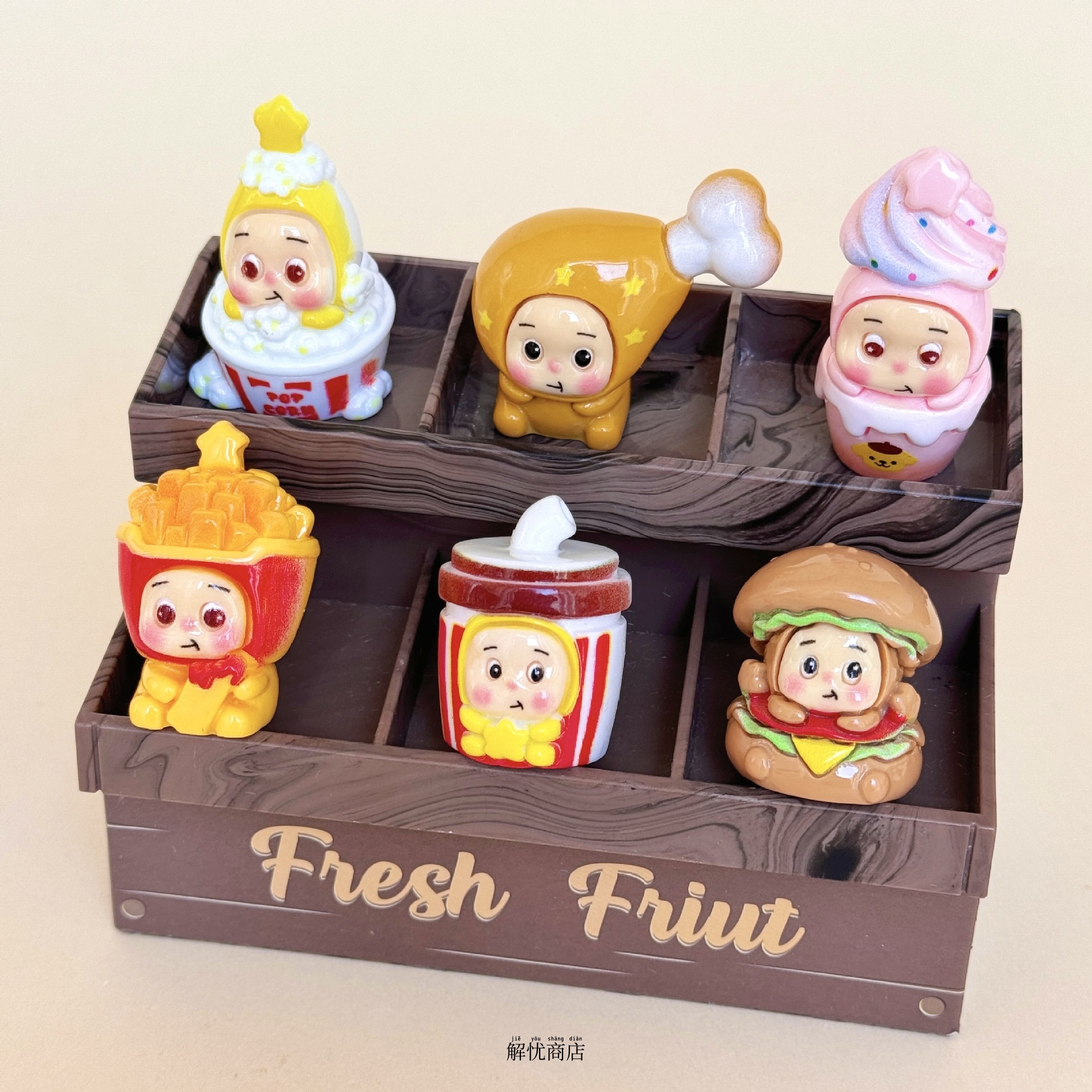 解忧商店治愈心情桌面工位摆件