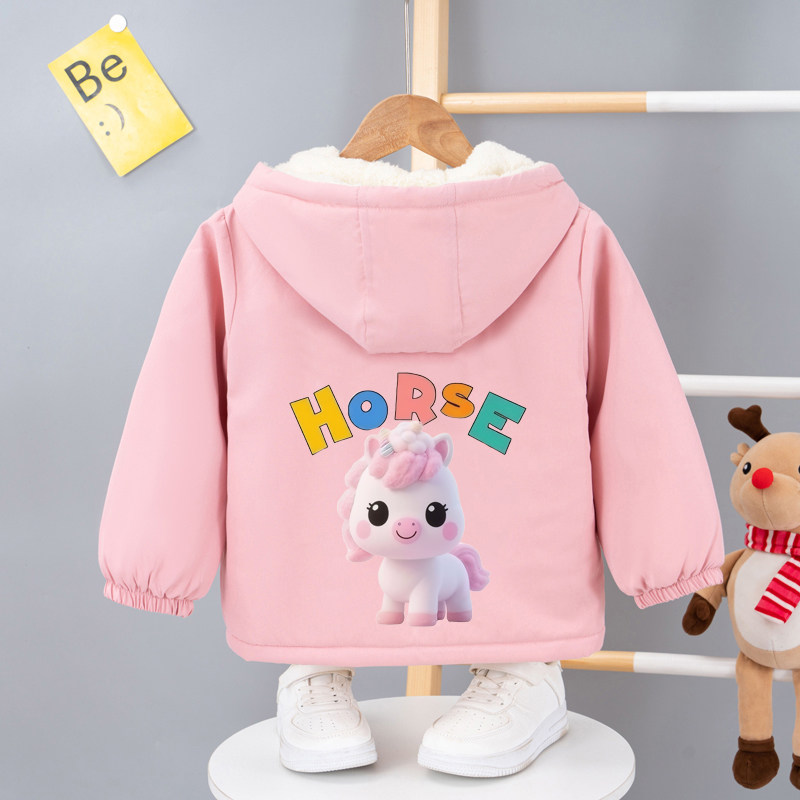 女童童装冬款外套2026新款加厚洋气儿童开衫外套儿童冬款加绒外套,童装/婴儿装/亲子装,普通外套,淘宝优惠券,粉丝福利购,淘宝优惠卷