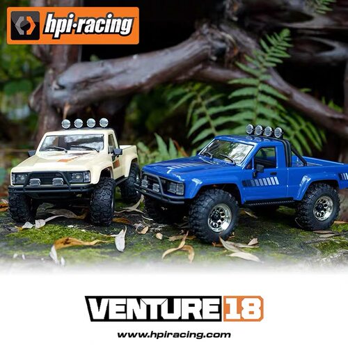 HPI venture仿真1/18丰田海拉克斯RS5四驱双速遥控电动越野攀爬车