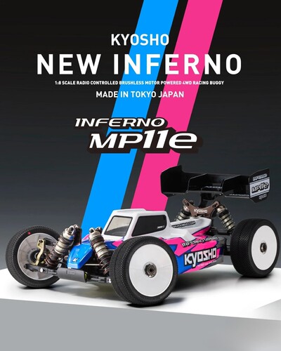 KYOSHO 京商 MP11E 1/8电动越野车架 竞技车架 KIT 1/8电越