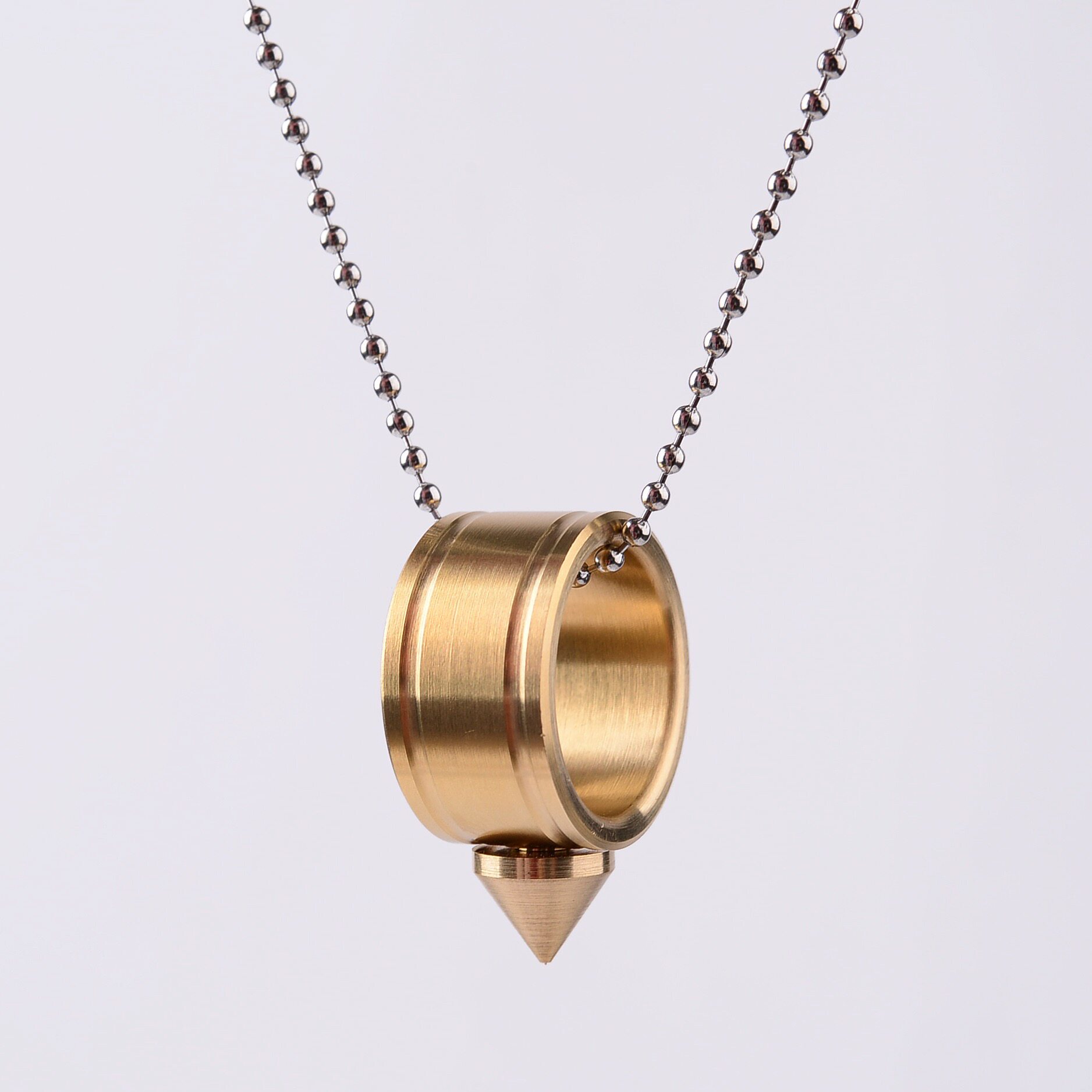 黄铜防卫指防卫戒指女生防身防狼工具防护用品器材钥匙扣项链挂件