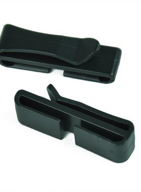 黑色织带夹 背包配件 织带连接扣 收纳夹收纳多余织带固定织带夹