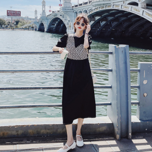 档口现货 夏季新款连衣裙女7501p95控148,女装连衣裙,浙宝218