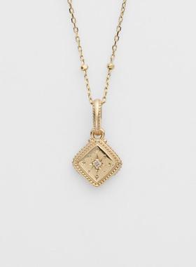 摩洛哥风情项链纯银月桂星夜