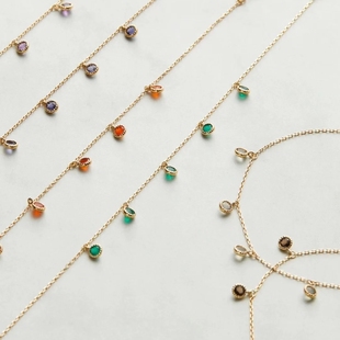 日系轻奢 Dreamy 梦想成真 圆梦摇曳 缤纷宝石 手链