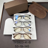 TF眼镜框TF5923 B全框眼镜架男女商务板材近视眼镜防蓝光配度数