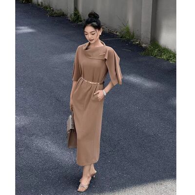 A家专柜正品2025夏季新款气质优雅时尚轻奢连衣裙女550011-249111
