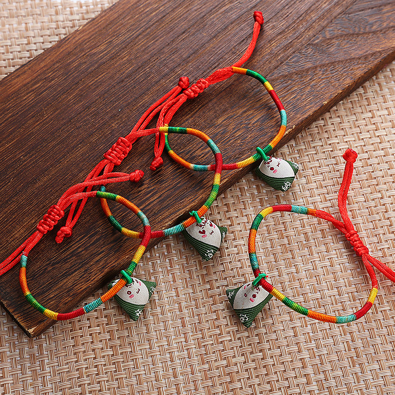 端午节手链艾草小香包五彩线手绳可爱卡通粽子儿童手链手工编织,饰品/流行首饰/时尚饰品新,手链,淘宝优惠券,粉丝福利购,淘宝优惠卷