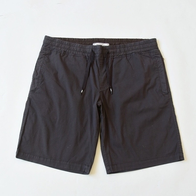 外贸男士夏季薄款松紧腰休闲短裤宽松梭织棉弹力运动裤百搭直筒裤