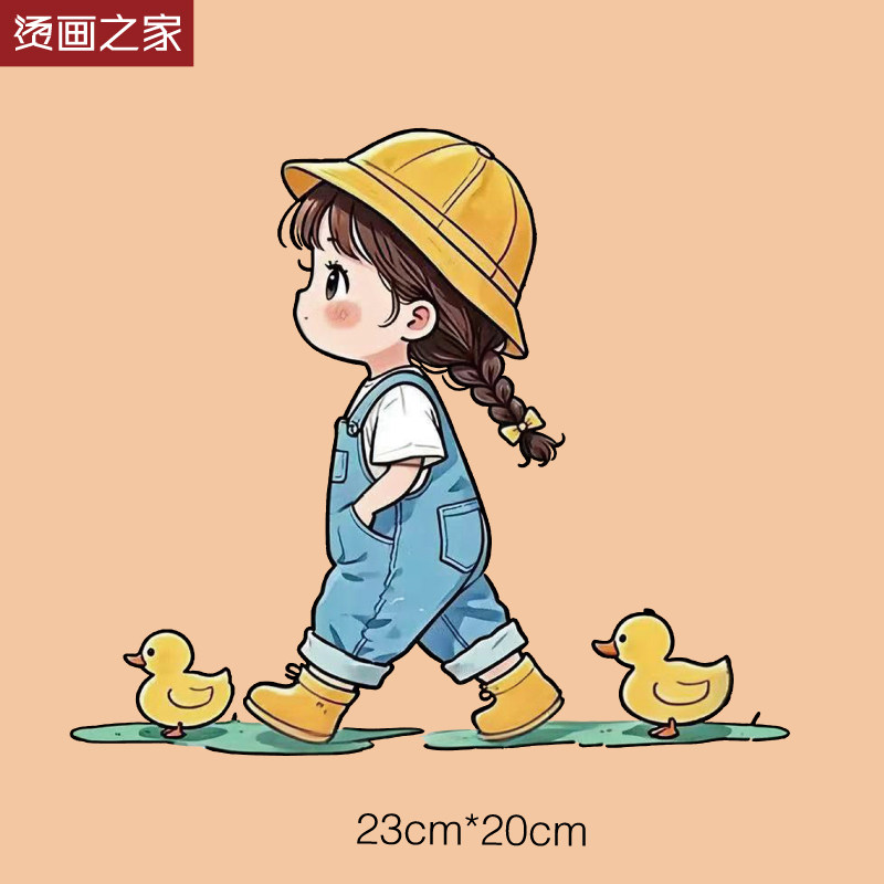 简约可爱小女孩印花图案卫衣帆布包高品质烫贴耐水洗白墨烫画贴,纺织面料/辅料/配套,烫画/烫图/烫钻,淘宝优惠券,粉丝福利购,淘宝优惠卷
