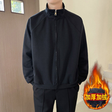 XZ413HW666-P68-2026冬季加绒加厚立领夹克外套休闲男女同款卫衣，男装夹克，星座413（原星座105C）