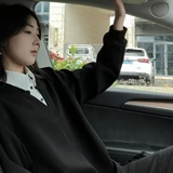 XZ413HT109J特批40-2025夏季新款休闲百搭时尚配色假两件长袖卫衣，男装卫衣，星座413（原星座105C）