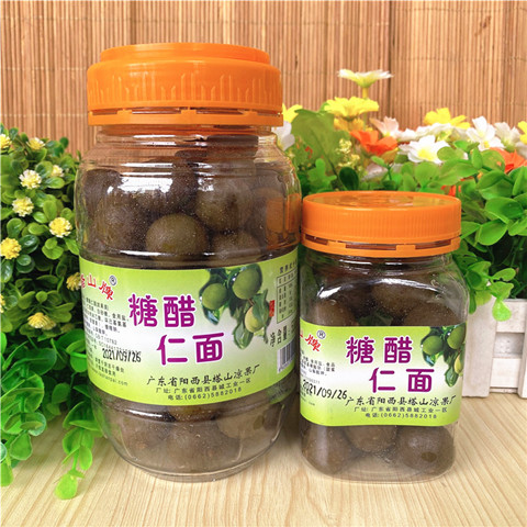 糖醋阳江仁面糖醋仁面凉果