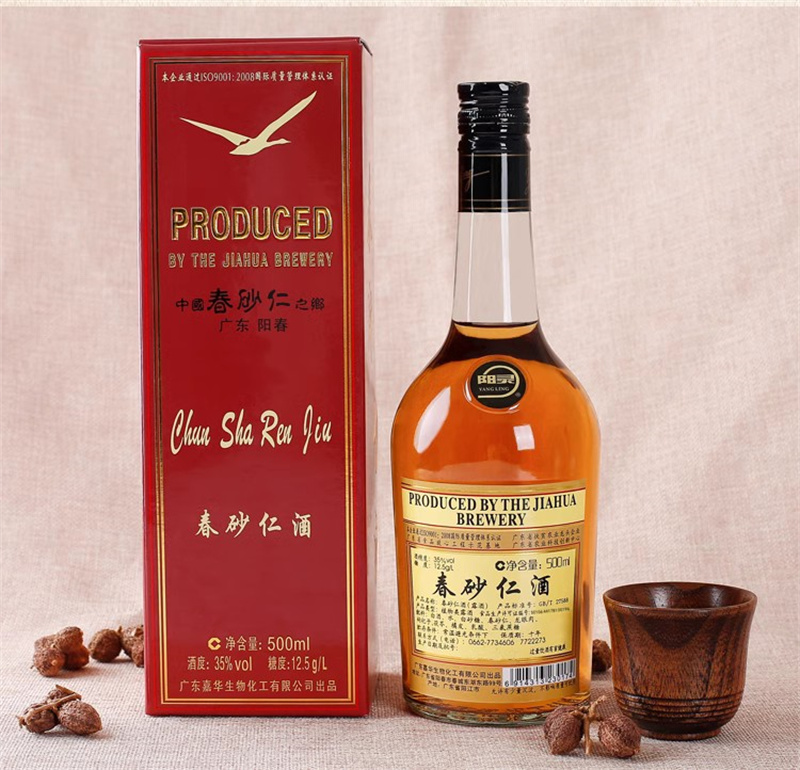 广东嘉华阳灵春砂仁酒露酒自酿