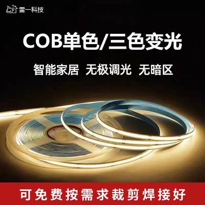 超亮COB灯带低压12v24v智能灯条