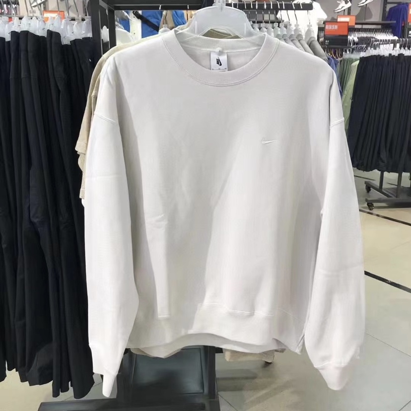 Nike/耐克 LAB经典刺绣LOGO保暖运动休闲加绒套头卫衣DA0318-030