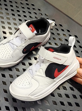 Nike耐克 Jordan Stadium 90幼童魔术贴轻便运动休闲鞋DX4398