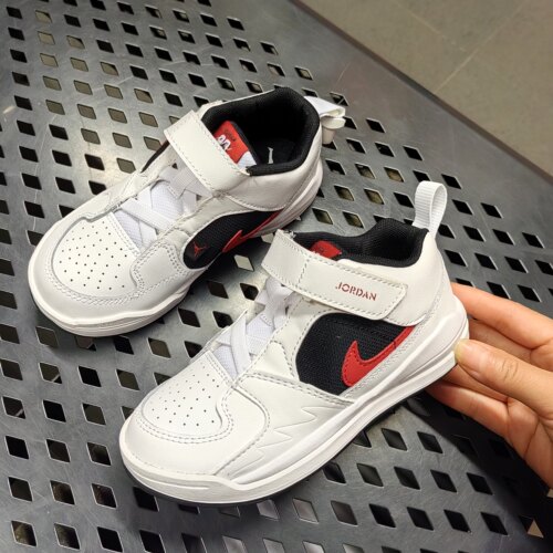 Nike耐克 Jordan Stadium 90幼童魔术贴轻便运动休闲鞋DX4398