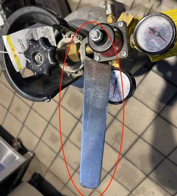 餐厅二氧化碳气瓶扳手麦当劳华莱士同款汽水机把手