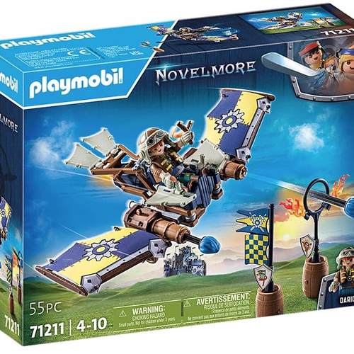 【novelmore系列】playmobil摩比世界71211达里奥的飞行滑翔机