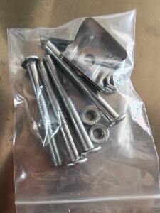 厨房置物架螺丝配件货架组装小工具螺丝螺母护片脚轮内角管塞堵头
