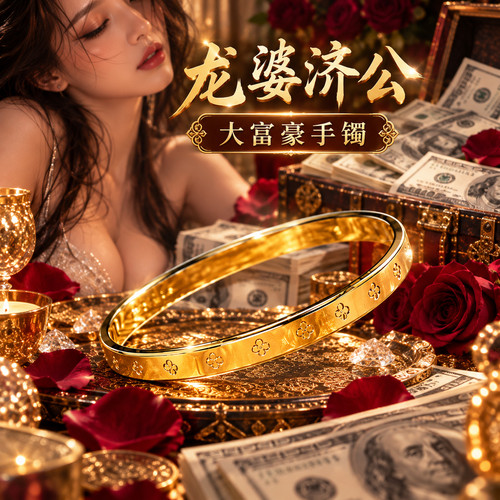 泰国特色正品马哈希拉龙婆济公大富豪手镯女款手环手链