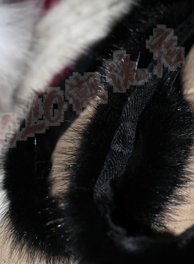 真水貂毛条真皮草黑色咖啡深棕色细服饰帽子下摆鞋子袖口毛毛