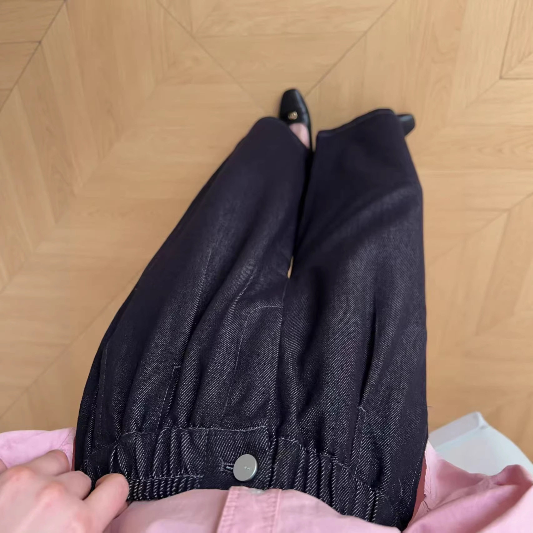 2026年春款牛仔裤女直筒宽松休闲韩版学院风裤子慵懒风长裤新款