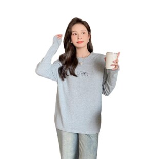 巨好看的早秋连帽卫衣女款2026爆款时尚洋气小个子独特超好看上衣