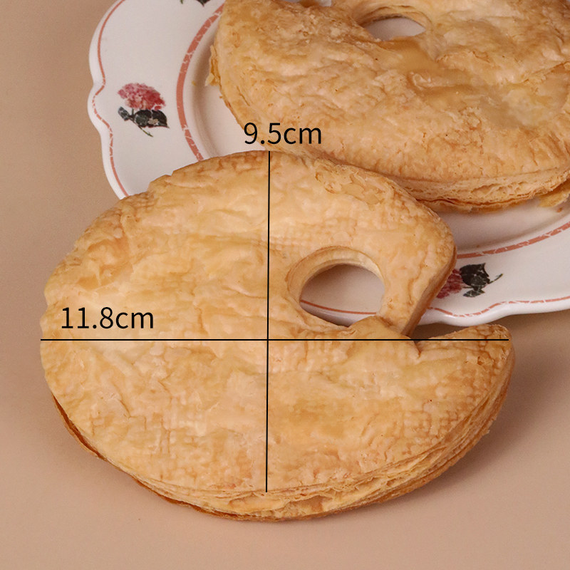奇洋福拿破仑调色盘不规则唱片造型酥皮饼干厨房烘焙半成品圣诞节