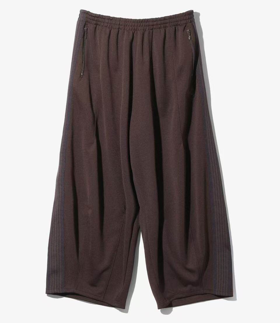 thumbnail for Needles track butterfly embroidery trendy chubby pants os wide lantern versatile webbing sports wide-leg trousers