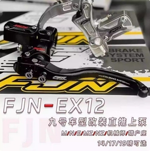 M395C FJN上泵EX12九号机械师2 直推上泵 E80mk2小牛改装
