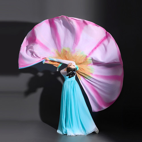 芙蓉似锦满城花开场舞大摆裙