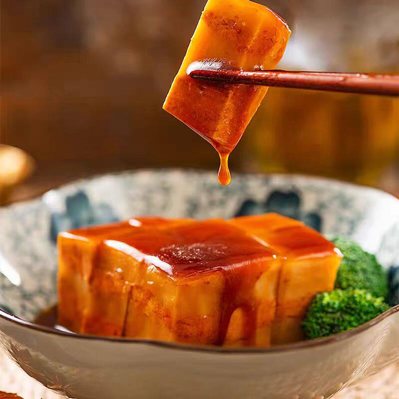 素食常温东坡肉扣肉整大块320克划算 佛家纯素 仿荤食品斋菜包邮