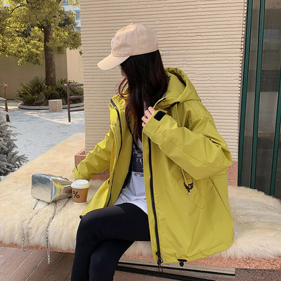 现货派克羽绒服户外运动冲锋衣连帽外套2C233-8865-P265-K379