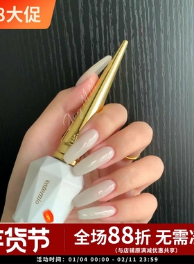 韩国高端 estemio 甲油胶 奶fufu的透白奶灰色SY13