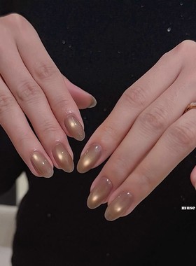 日本enoi 不挑手 通勤色 milk系列高级香槟金猫眼 mg170