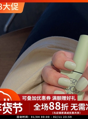 行走的奶油哈密瓜 奶fufu的薄荷蜜瓜绿韩国进口VERYGOOD甲油胶