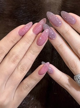 日本enoi 碎钻胶爆闪少女粉 F07