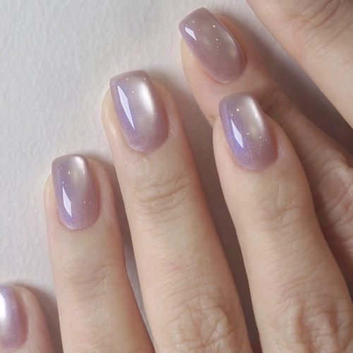 韩国进口 mayour  月雾紫纱猫眼胶 温柔百搭 甲油胶 mz107