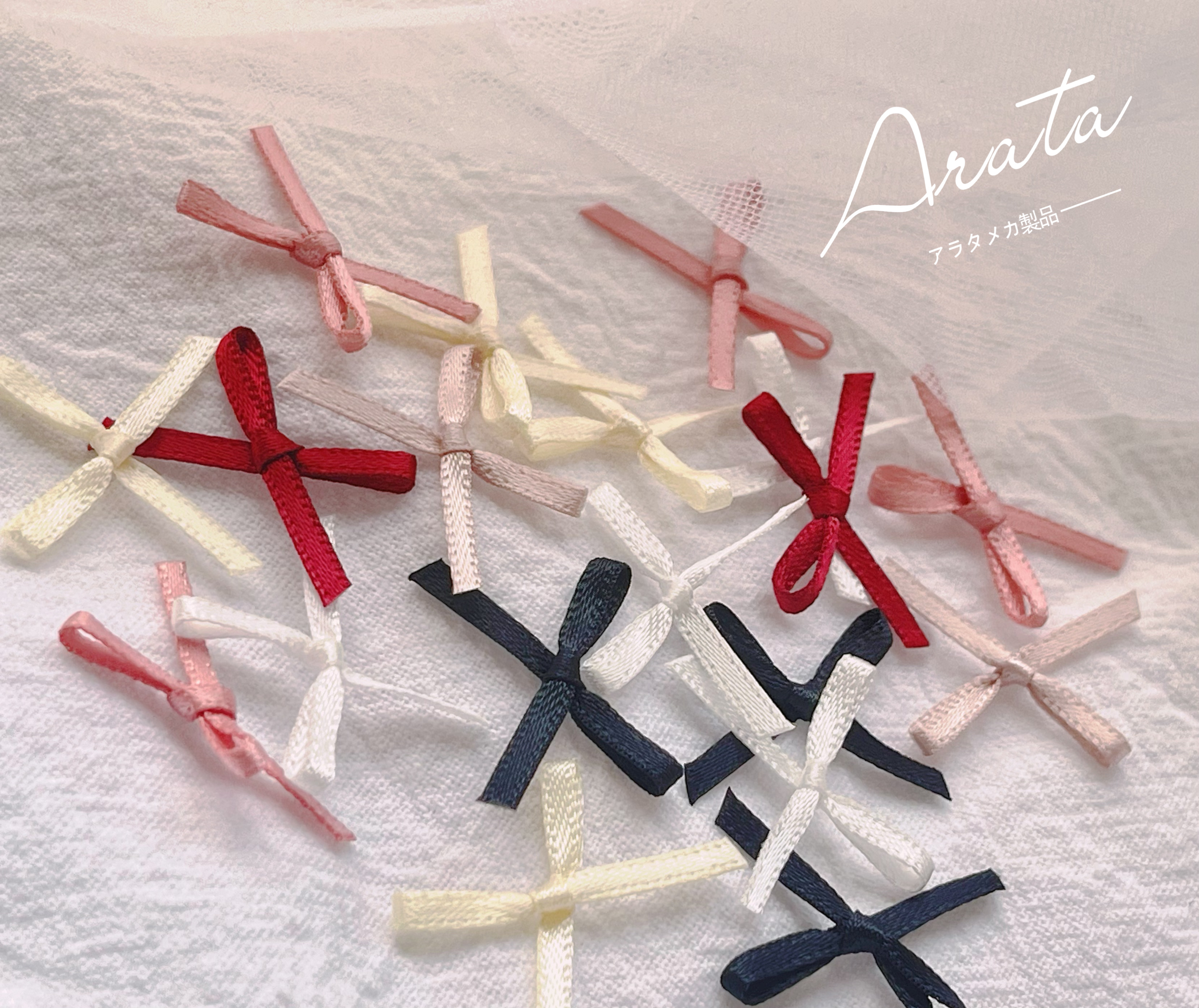 丝带蝴蝶结蕾丝美甲