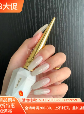 韩国高端 estemio 甲油胶 奶fufu的透白奶灰色SY13