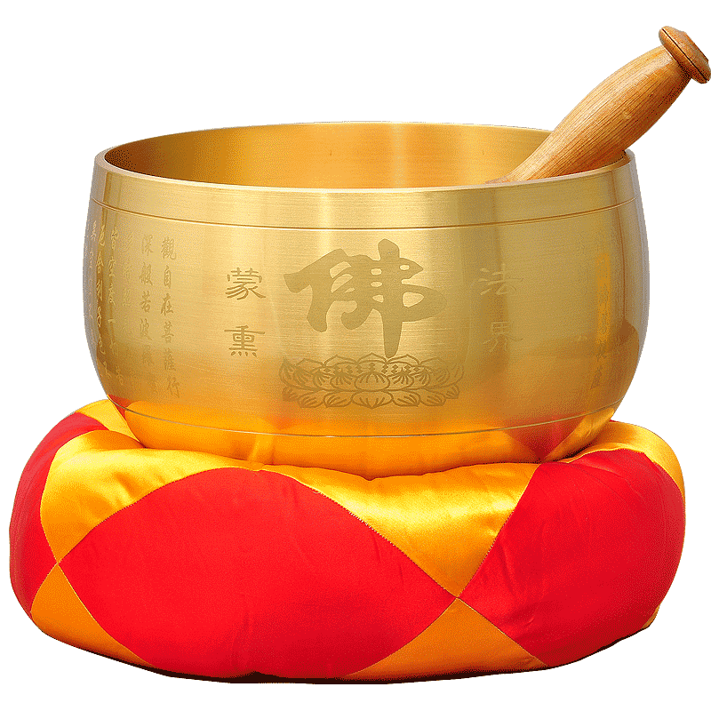 特大号心经铜磬全铜佛堂寺庙法器铜罄铜庆引罄佛音钵颂钵音碗钵碗