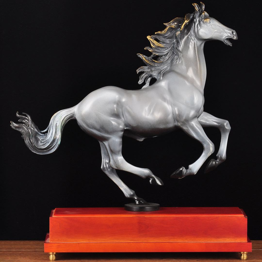 彩铜招财马摆件马到成功一马当先铜工艺品家居客厅玄关酒柜装饰品,家居饰品,桌面摆件,淘宝优惠券,粉丝福利购,淘宝优惠卷