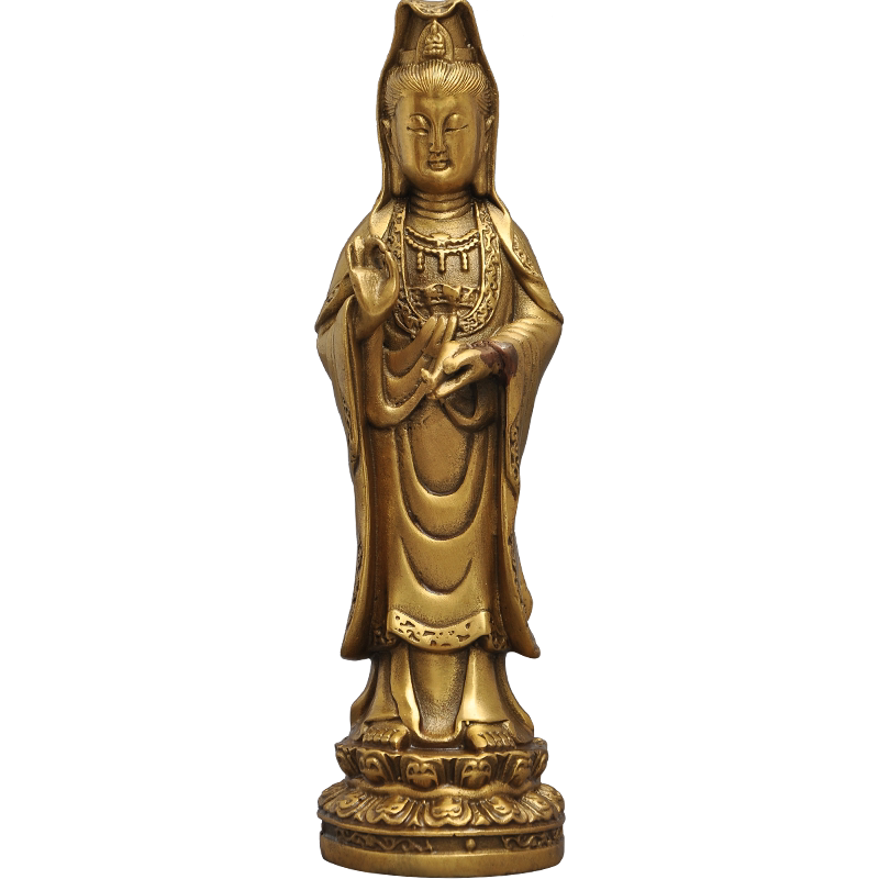 西方三圣阿弥陀佛观音菩萨工艺品