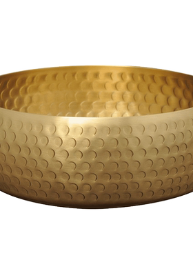 纯铜茶钵家用笔洗废水工艺品摆件